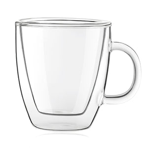 Clear Double Wall Borosilicate Glass Espresso Cup